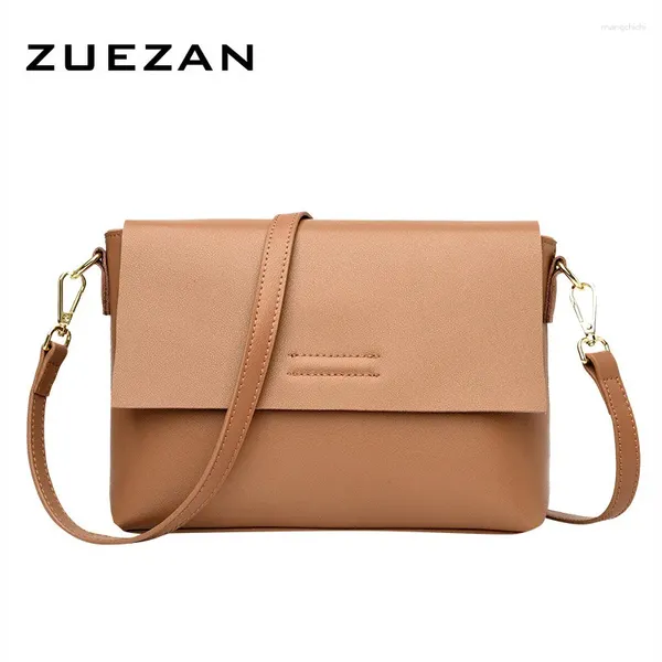 Sagne a tracolla 2 cinghie cinturini da ragazza a messenger da donna in pelle da donna femmina a cross-body A571