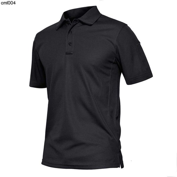 Herren Sport Polo-Hemd Großer kurzärärmischer Golf Paul Revers T-Shirt Q33U