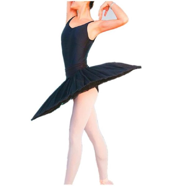 Dancewear profissional ballet tutus skirs para adulto criança malha rígida panqueca dança do ventre meninas prática crianças prato branco tutu 226902768
