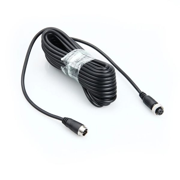 2024 3M/5M/10M/15M/20M/4 PIN do conector da aviação Vídeo e cabo de áudio, cabo de extensão profissional para CCTV MDVR para aviação de 4 pinos