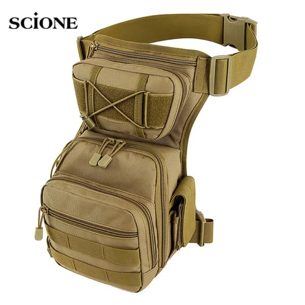 Taschen Männer Beinbeutel Taille Utility Belt Tactical Military Wanderung Männliche Hüfte Motorradtaschen Sport Outdoor Molle Chest Camping Bag Xa936a