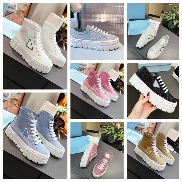 2024 Top Shoes Casual Designer de luxo Fashion Curb Sneakers Pars Men Women Lace-Up Black Branco Extraordinário Treinadores Marrom Brown Tênis de Borracha Calfskin