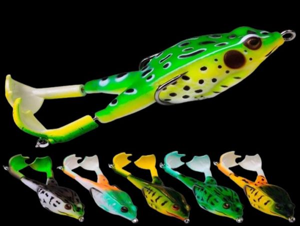 Nuova pesca RE 135G95 cm Ing Fragone Frana Re 3D Occhi esca artificiale Silicone Crankbait Carpa morbida Re6858069