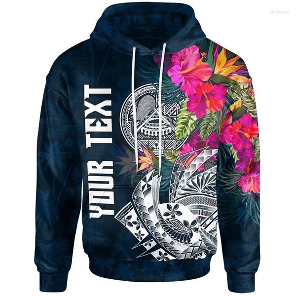 Erkek Hoodies American Samoa Özel Kişiselleştirilmiş Grafik Hoodie Polinezya, Sweatshirt'lerde Bayrak Üzerinde Erkekler İçin