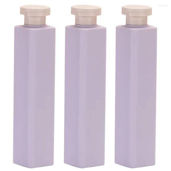 Garrafas de armazenamento 3 PCs Banheiro Dispensador de sabão de mão Cozinha para a máquina de água Travel de nylon condicionador de shampoo líquido Nylon