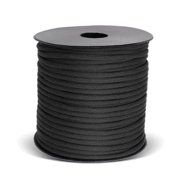 Ferramentas manuais Paracord 50m 650 Militar 9 Strand 4mm de paraquedas táticas Acessórias de cames de cames de teto