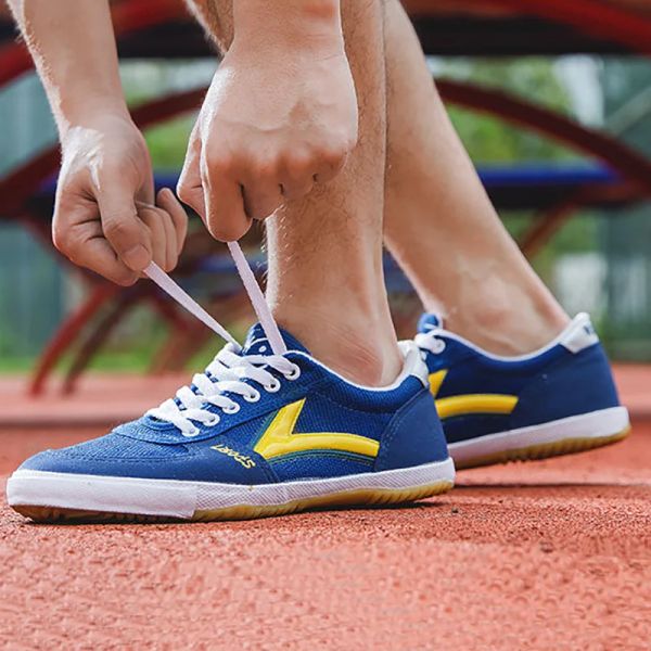 Schuhe Professional Unisex Tisch Tennis Schuhe Männer Tischtennis Sportschuhe für Bewegung Frauen Antislide atmen Pingpong -Fallen