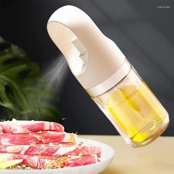 Depolama Şişeleri 150ml Yağ Sprey Şişe Cam Mutfak Pişirme Zeytin Püskürtücü Dispenser Kamp Barbekü Pişirme Sirke Soya Sos