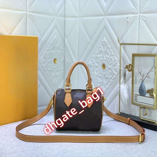 Moda çantası tasarımcı crossbody el çantası yeni lüks bayan çanta yüksek kaliteli deri boston yastık mini bir omuz çantası çapraz çanta çanta