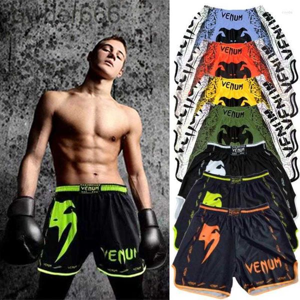 Pantaloncini da uomo addestramento muay thai combattimento di combattimento pantaloni sportivi abbigliamento da boxe stampato mMapants pretorian boxeo cx29