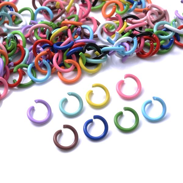 Classa di aragosta multicolore iyoe Estendi anelli di salto a catena forniture per la produzione di braccialetti per la collana bracciale Accessorio base fai -da -te