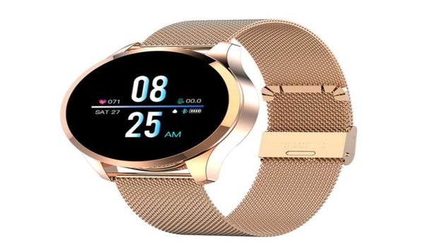 Q9 Smart Watch Water impermeável Lembrete de chamada SmartWatch Freqüência cardíaca Monitor de pulseira Fashion Fitness Tracker Bracelet para iPhon1869940