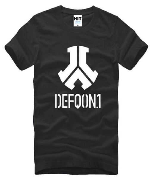 Nuovo designer Defqon 1 T magliette uomini in cotone a maniche corta rock and roll band Men039s maglietta estiva Musica maschio Musica hip hop top T6290599