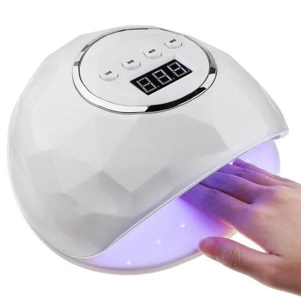 Lâmpada UV Secador de unhas Sun3 48W UV 36Leds Secagem de cura em gel de unha gel invisível Digital Timer exibe ferramentas profissionais de manicure