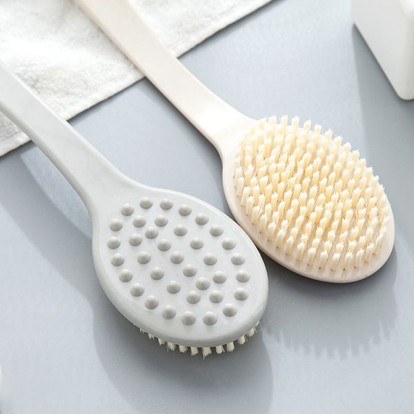 Spazzolatura per vasca da bagno spazzola da bagno maniglia lunga pelliccia morbida che sfreghi asciugamano indietro non chiede agli adulti di asciugare il fango all'ingrosso
