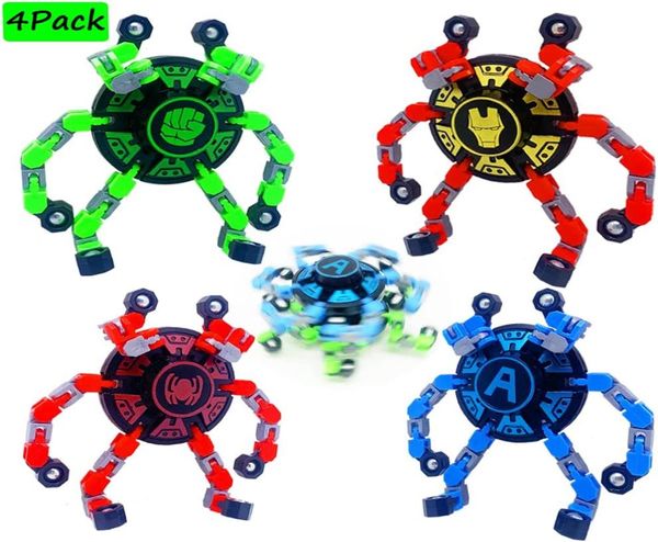 Fingertip -Spielzeug lustige Spiele sensorische Zappel -Spinner Spielzeug Finger Hand Spinner Fingerspinner Stressabbau Dekompression für Kinder A8419691