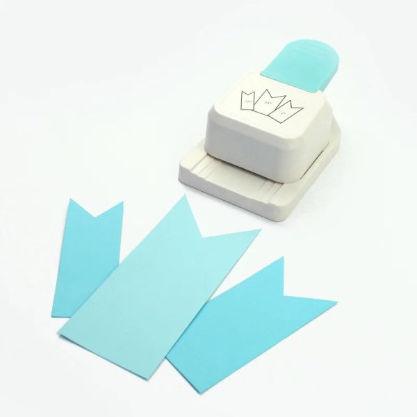 Papel Free Ship 3 em 1 tag Punch Corto Cutter Paper Punch marcador de marcador de marcador Hine para projetos de artesanato DIY Scrapbooking