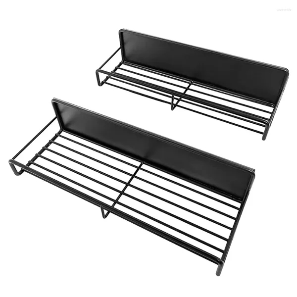 Armazenamento de cozinha 2 PCs Refrigerador Rack de especiarias magnéticas Organizador de prateleira de porta do congelador de tempero