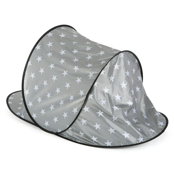 Tendas e abrigos 1pcs Pequena tenda dobrável Sunsn Wire Oxford Fabric Poliéster Exterior Tralight Camada única Praia Drop Drop entrega DHQWD