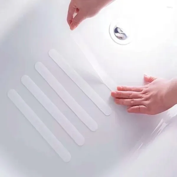 Tappetini da bagno tappetino anti-slittamento a forma ondulata a forma ondulata non slittata per doccia 6-24 pezzi Accessori per bagno Piede Prodotti