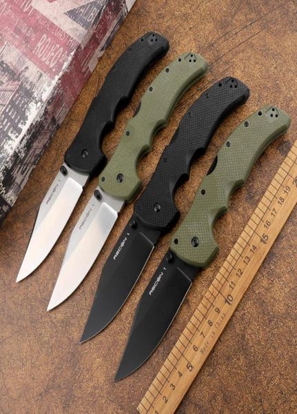 Outdoor -Taktik Brandneue kalte Stahl Recon 1 S35VN Stahlblatt G10 Griff Camping Jagd Selbstverteidigung EDC -Werkzeugklappermesser2096877