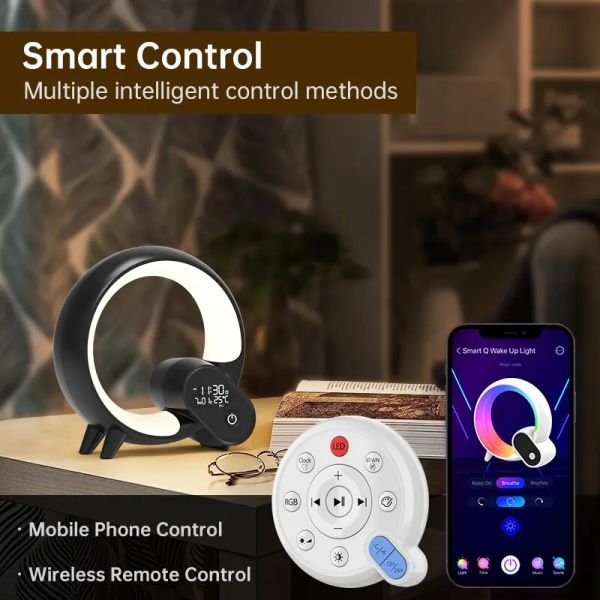 Neuheit Smart Q LED Wake Up Light Ambient Light Night Light Dimmbar