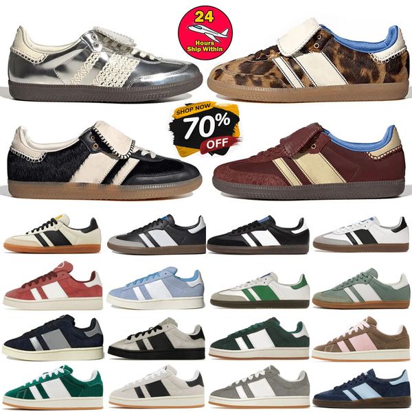 Sapatos de grife casual sambaba mens feminino bege marrom preto chiclete verde goma cinza laranja treinadores esportes tênis de tênis de tênis de plataforma