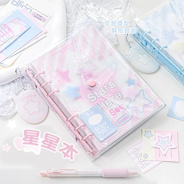 Planners Instagram Style Series Series Girl Heart Star Book Full Color Alien Cute fai da te Pagina Selmo Diario Manuale Account Hand Account Hand