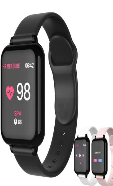 B57 Smart Watch Water of Fitness Tracker Sport für iOS Android Phone SmartWatch Heart Frequenz -Monitor -Blutdruckfunktionen 7849462