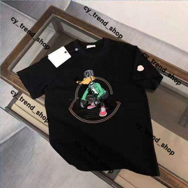 Moncleir Shirt Designer Shirt Herren T -Shirt Street Casual Tshirt Männer Polo Hemd Lose Hemd Frauen Sommer Luxus T -Shirts Drucktife Tees Kurzarm Maya Tshirt 859