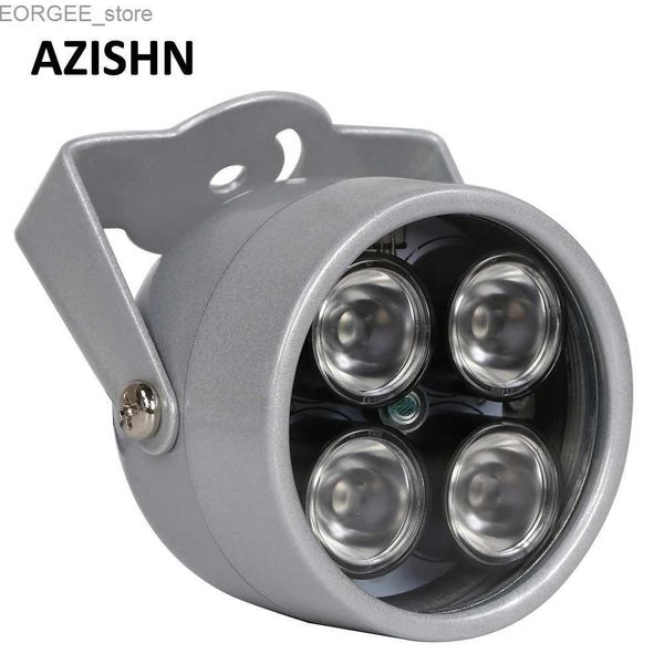 Другие камеры видеонаблюдения Azishn CCTV Светодиоды 4 массив IR светодиодный осветитель световой инфракрасный инфракрасный водонепроницаемый ночной видение CCTV заполняет свет для камеры CCTV IP -камера Y240403