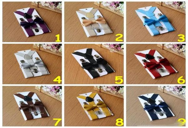 16 colori brodle per bambini con papillon set per le parentesi graffe a 110t elastico yback boys ragazze accessori 4180804