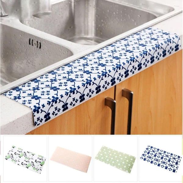 Mutfak muslukları yeniden kullanılabilir pencere su emici çıkartma kendi kendine yapışkan eşik önleyici çiğ yıkanabilir diy lavabo emici