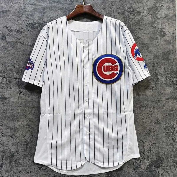 Herren-T-Shirts gefälschte Linkshänder zufällige Nummer Sommer bestickt Baseball Trikot Kurzarm T-Shirt Herren Plus Größe Lose weißes Oberteil J240402