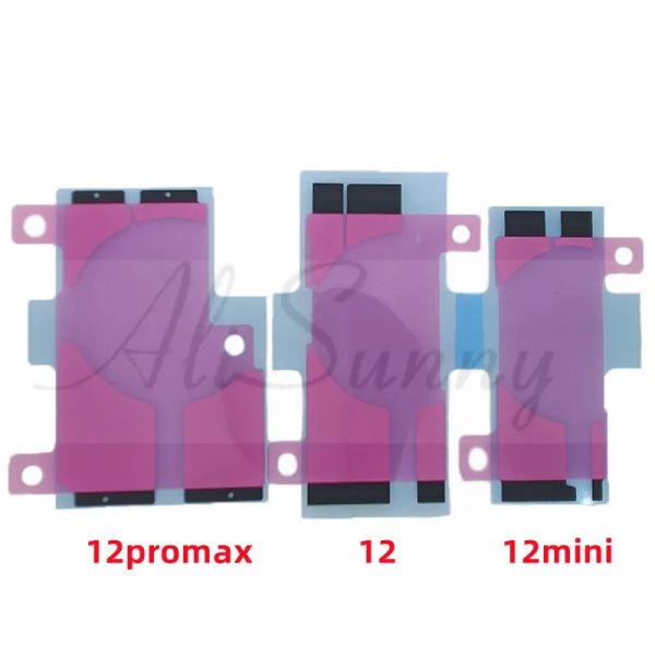 20pcs iPhone 14 için pil çıkartması artı 13 mini 11 12 12 Pro Max x Xr XS 6 7 8 3m Çift Bant Çekme Gezisi Yapıştırıcı Parçaları