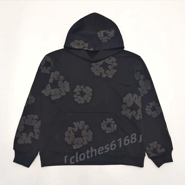 Mens Hoodie Üst Seviye Gözyaşları Hoodie Tasarımcı Denim Sweatshirt Bayan Teer Yeni All Siyah Çelengi Terzyolu Joggers Pantolon En Kalite Denimtears Giyim ABD Boyutu S-XL