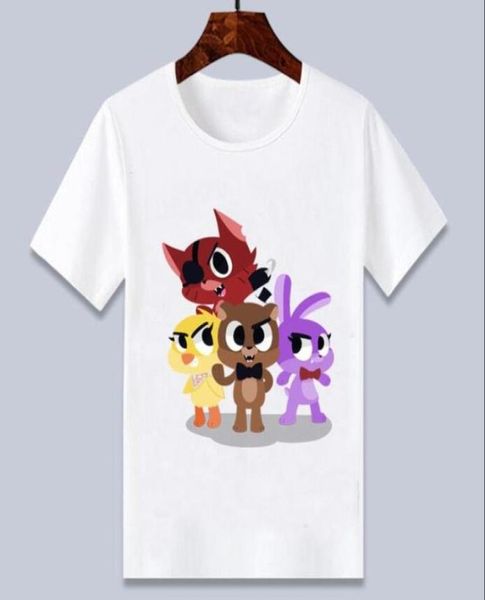 Fünf Nacht im Freddy FNAf T -Shirt Kinder Cartoon bedruckte T -Shirts T -Shirt für Jungen Girls3071425