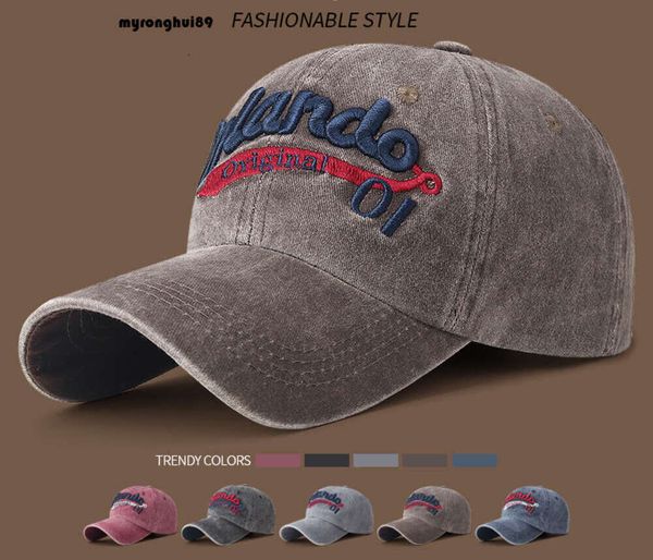 berretto da baseball estate nuova lettera lavarsi i bambini semplici e alla moda da baseball coppia ricamata da uomo per cappello per la lingua anatra versatile versatile