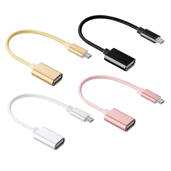 Langlebiger und wunderschöner OTG-Datenkabel Android eignet sich für Typ-C-Adapter U Disk USB-Mobiltelefonadapterkabel