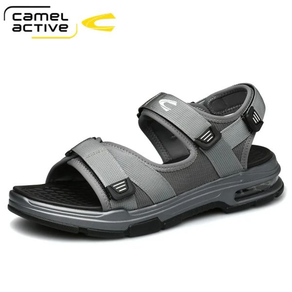 Sandalen Kamel aktiver neuer Männer Sandalen Riemen Athletic Männer Schuhe wasserdichte Wanderbeach im Freien Sommerschuhe im Freien im Freien im Freien