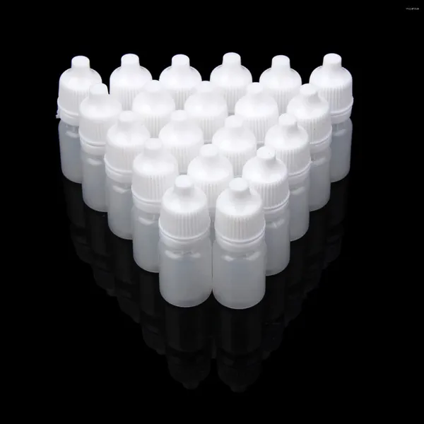 Bottiglie di stoccaggio 100pcs 15 ml Squeezable Eye Liquid Plastic Other