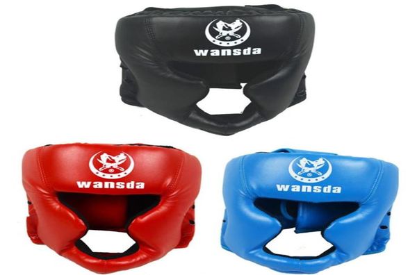 Erwachsenen Boxtraining Schutzausrüstung Stil Grappling -Helm geschlossener Muay Thai Fighting Head Guard260p9135974