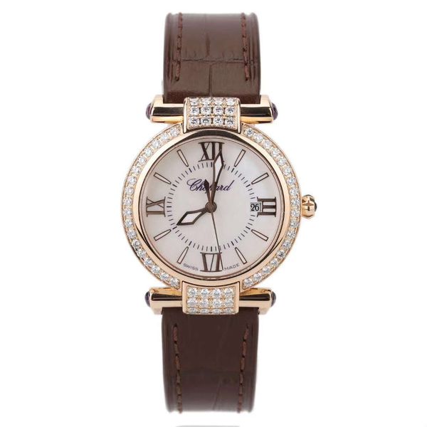 Rose Gold Original Diamond Pearl Beimu Face Quartz Women's Watch 384238-5003 Luxo 319295