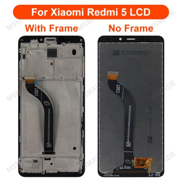 100% nuovo per Xiaomi Redmi 5 Plus Meg7 Mei7 LCD Display touch Screen Digitazer Parti di sostituzione per Redmi 5 MDG1 MDI1 Schermata LCD