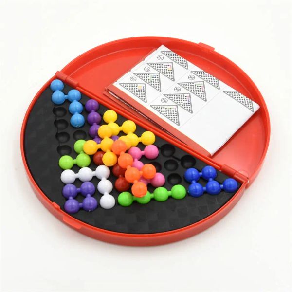 Puzzle Pyramid Plate 174 Sfide IQ Game Logico Mente Logico per perle da teaser per bambini giocattoli educativi