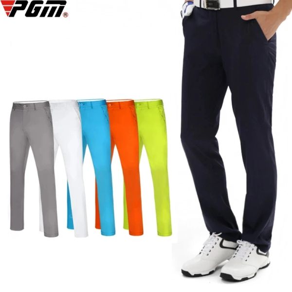 Calças PGM calças de golfe autênticas homens masculino calças à prova d'água Roupas de golfe respirar suaves tamanhos de verão xxsxxxl kuz005 novo