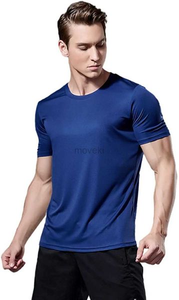 T-shirt maschile trovino camicie da allenamento mans fresco umidità asciutta a secco a maglie a maniche corte a maniche corte e s-shirt traspirabili 2443