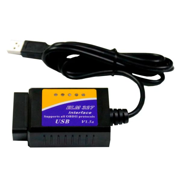 OBDIICAT V04HU ELM327 USB V1.5 Interfaccia di scansione PIC18F25K80 OBDII Lettore di codice automatico OBD2 Strumento diagnostico auto 327 Interfaccia