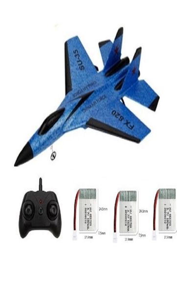 RC DRONE FX620 SU35 RC Avião de controle remoto 24G Controle remoto Fighter Hobby Plane Planador Avião EPP Espuma Brinquedos RC Avião 223096440