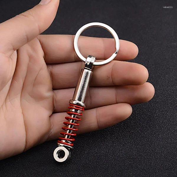 Keychains Creative Motorcycle Enthusiast Car Teile Modifikation Schlüsselbund Absorber Key Ring Bag Accessoires Party Club Geschenk Schmuck Schmuck